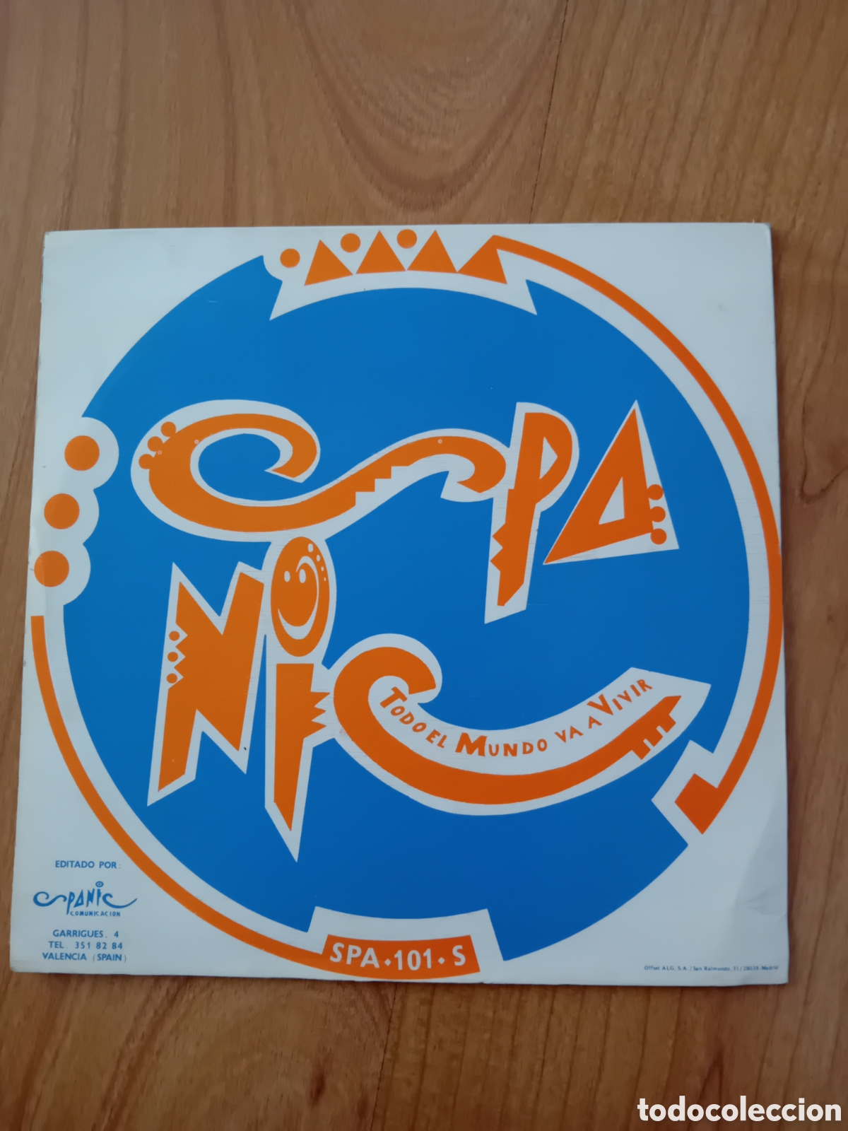Discos de vinilo: SPANIC. TODO EL MUNDO VA A VIVIR - Foto 2