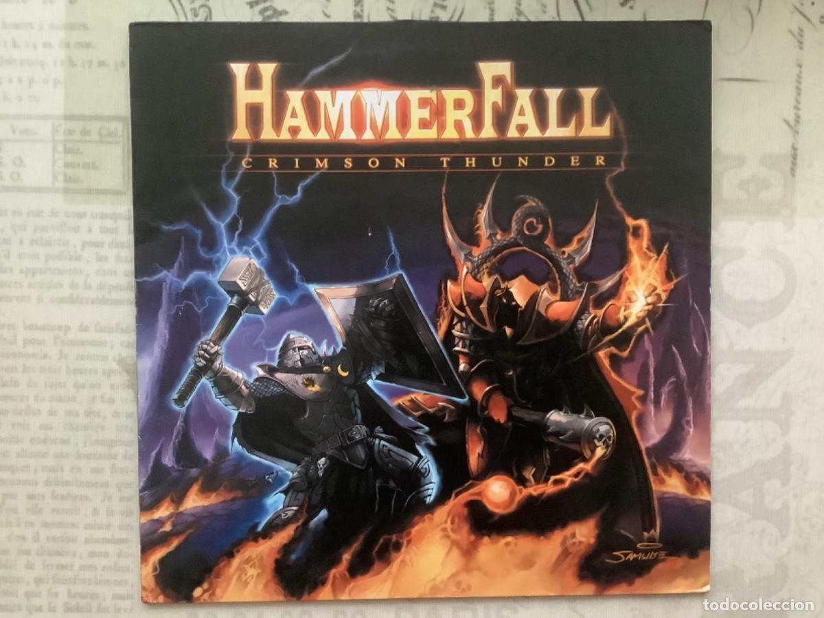 Discos de vinilo: HAMMERFALL. CRIMSON THUNDER. 2002. - Foto 1