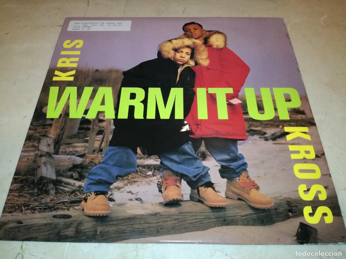 Discos de vinilo: KRIS KROSS-WARM IT UP-ORIGINAL 1992-5 TRACKS - Foto 1