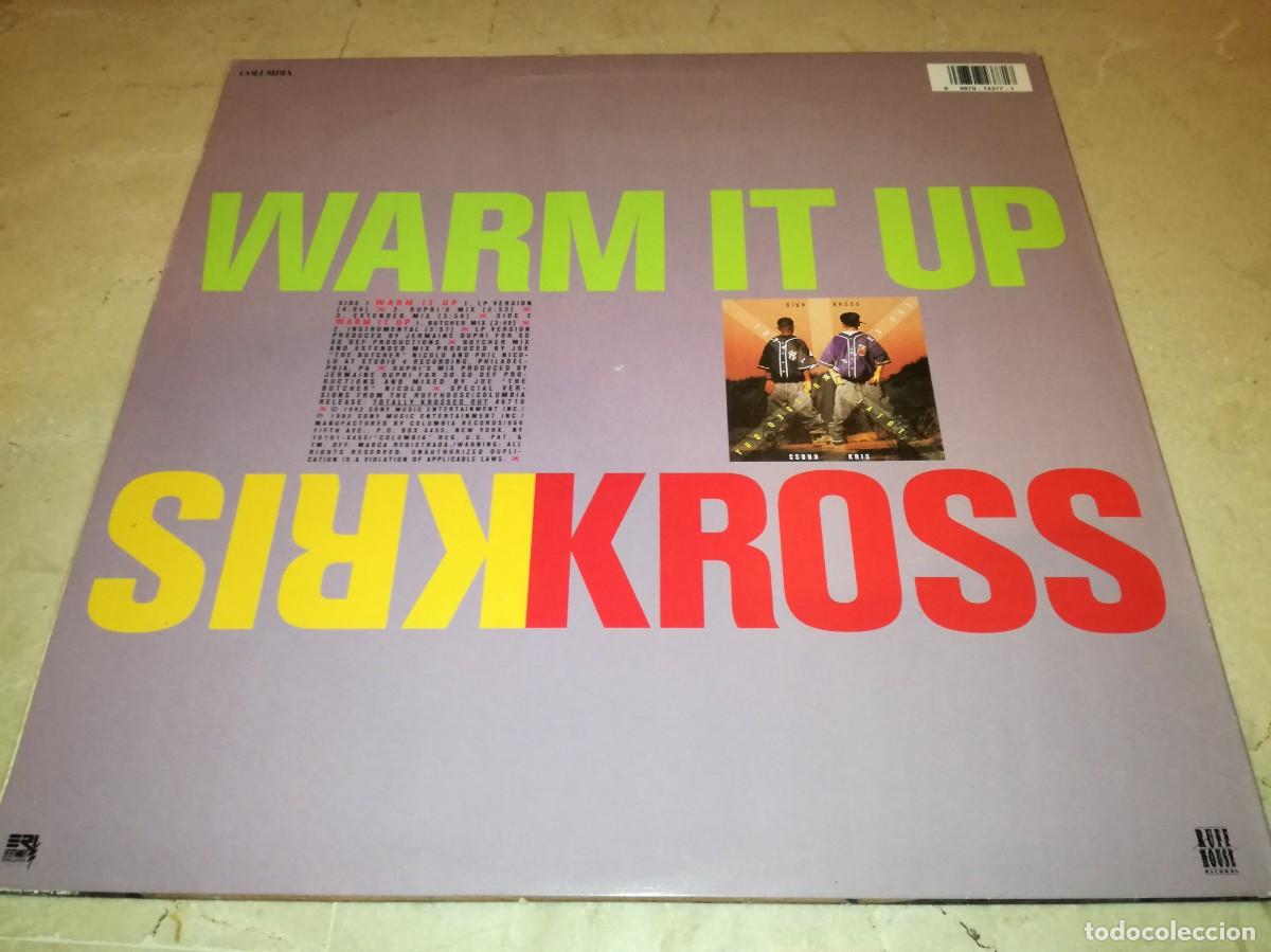 Discos de vinilo: KRIS KROSS-WARM IT UP-ORIGINAL 1992-5 TRACKS - Foto 2