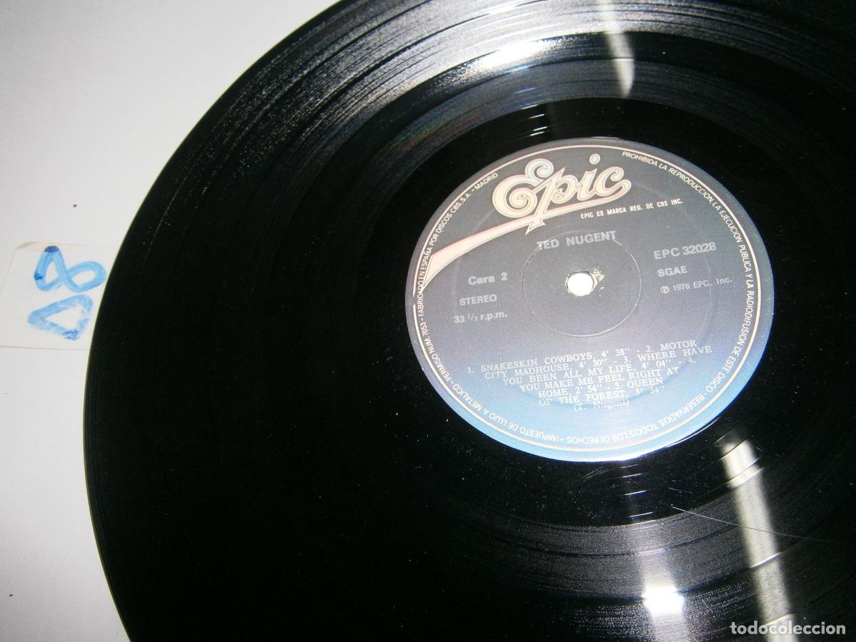 Discos de vinilo: ANTIGUO DISCO LP - TED NUGENT - Foto 2