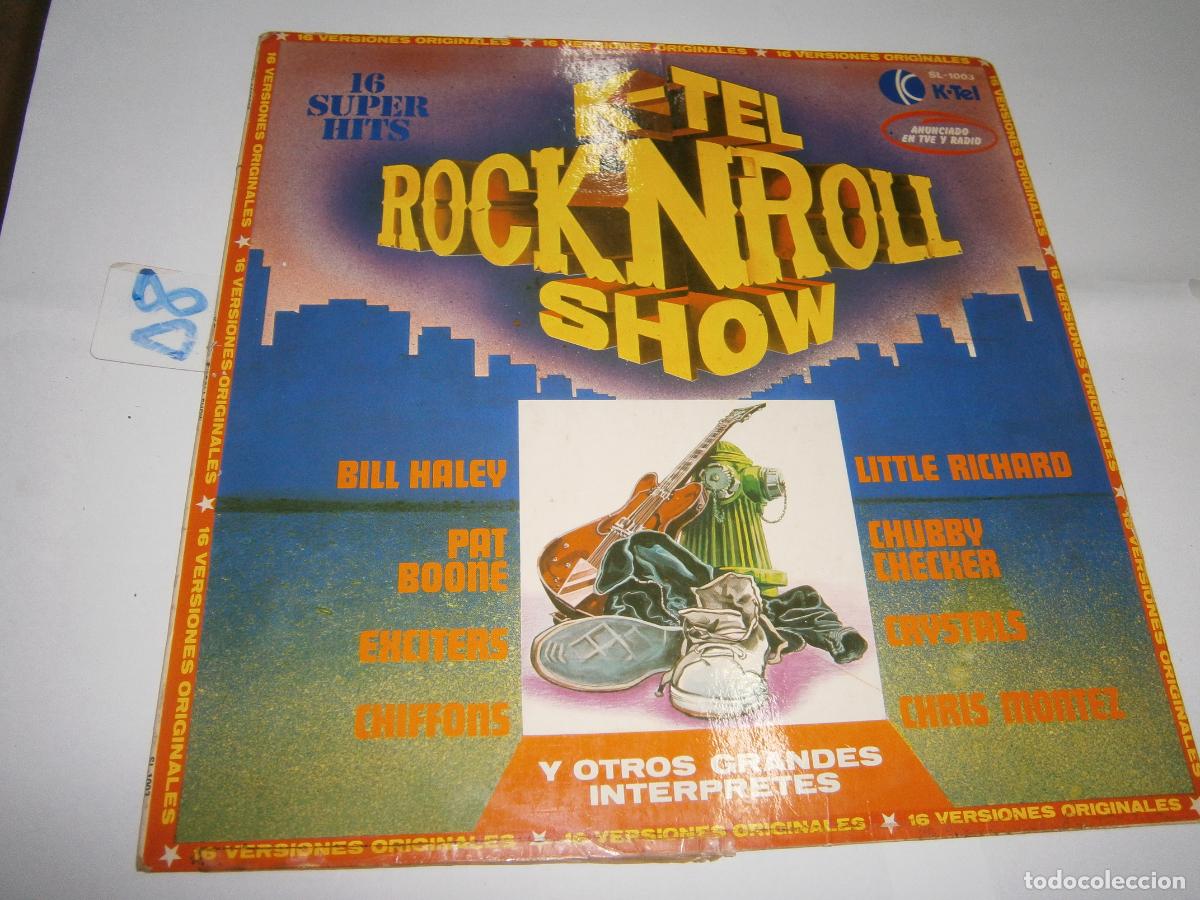 Discos de vinilo: ANTIGUO DISCO LP - ROCK AND ROLL SHOW - Foto 1