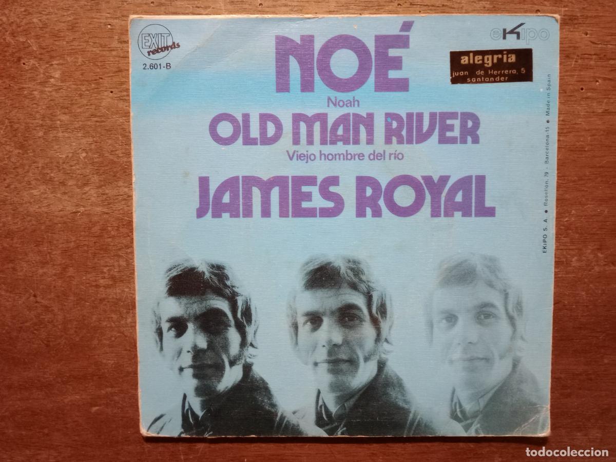 Discos de vinilo: James Royal - Noe + old man river - Foto 2