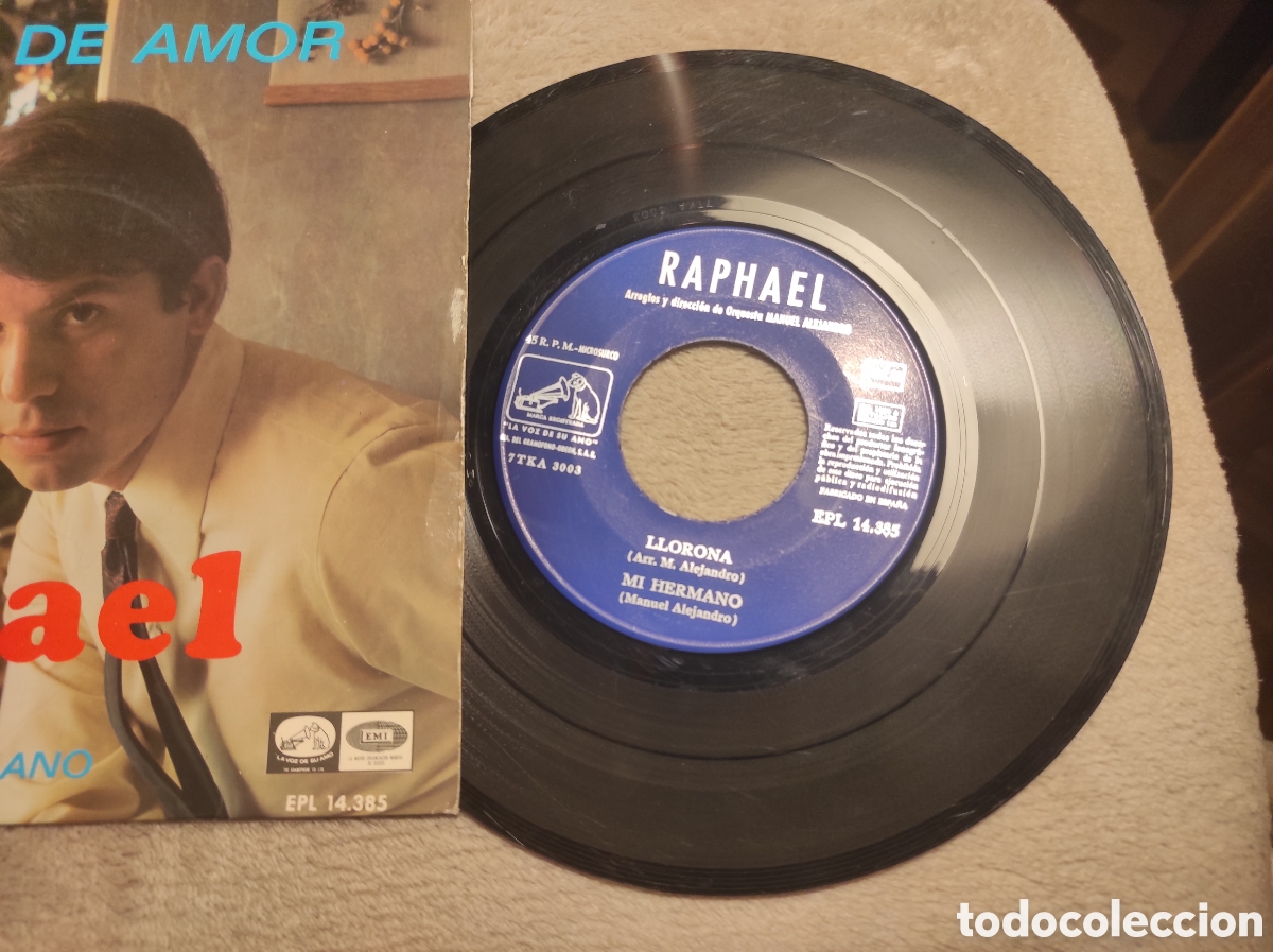 Discos de vinilo: Disco vinilo Raphael - Foto 2
