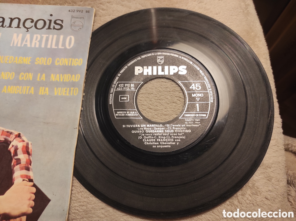Discos de vinilo: Vinilo Claude Francois - Foto 2