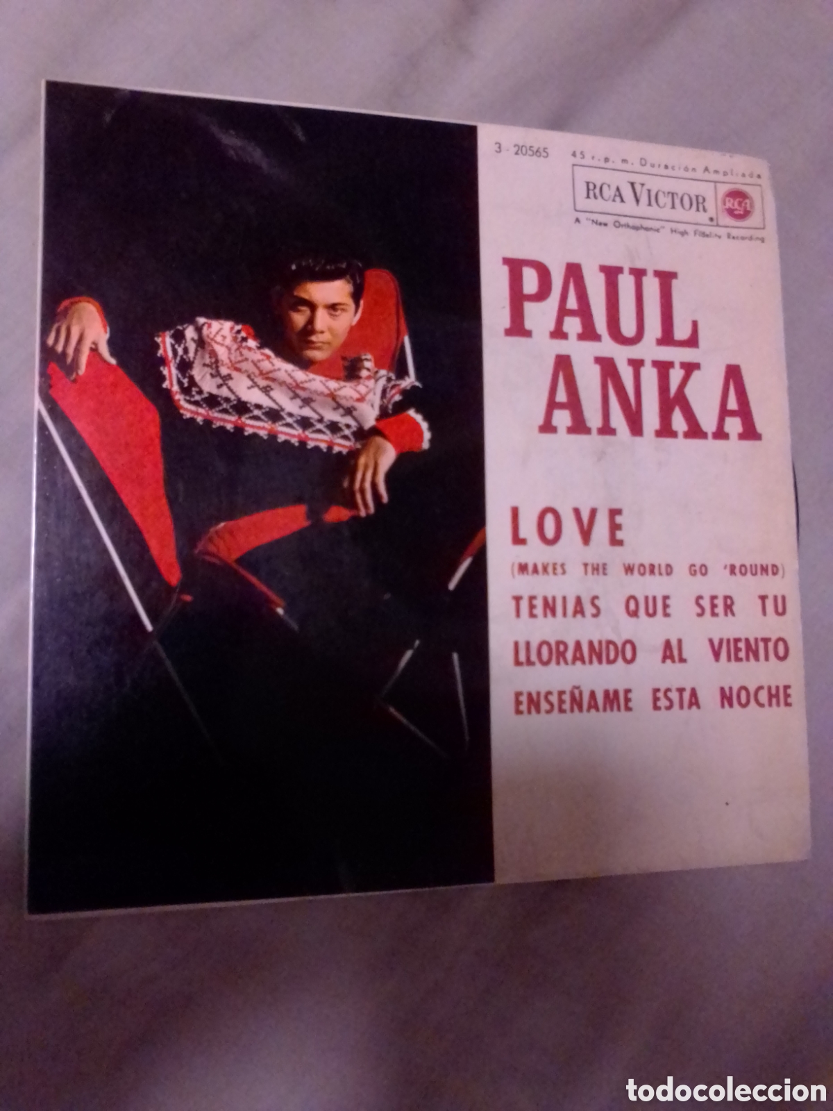 Discos de vinilo: VINILO DE PAUL ANKA 1963 - Foto 1
