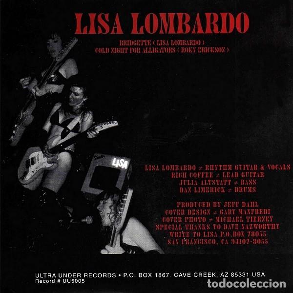 Discos de vinilo: Lisa Lombardo &ndash; Bridgette / Cold Night For Alligators - Foto 2