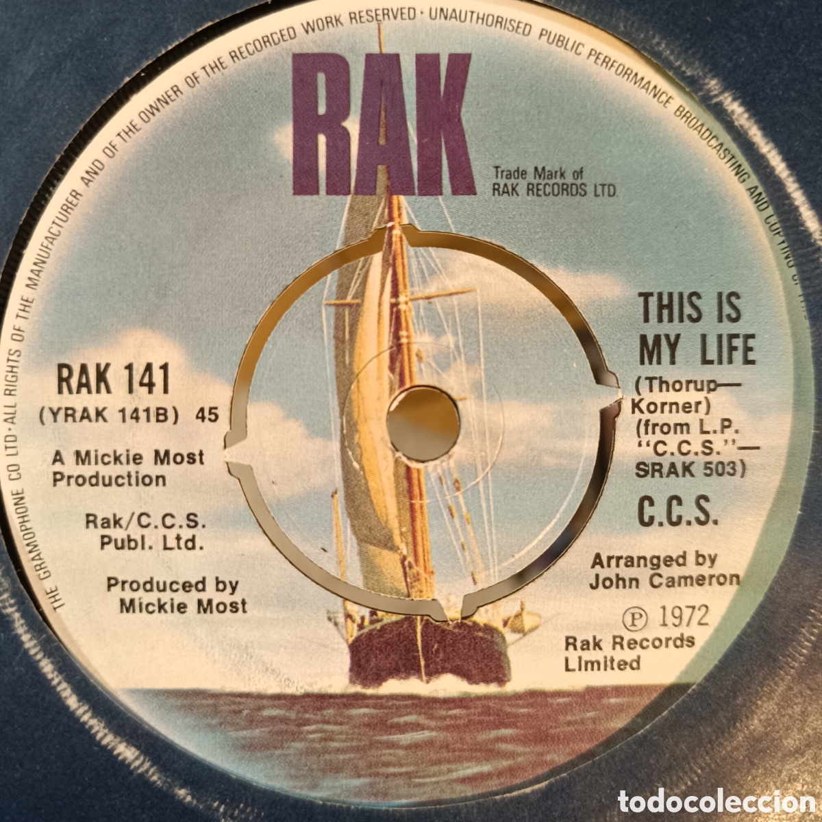Discos de vinilo: C.C.S. &lrm;&ndash; Sixteen Tons - Foto 1