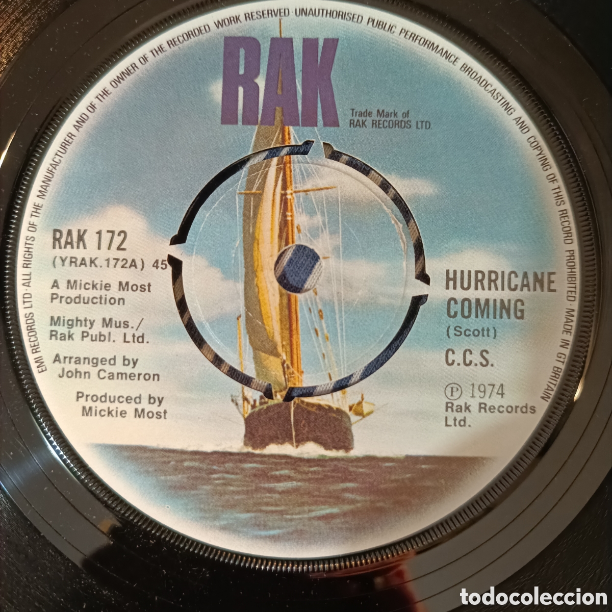 Discos de vinilo: C.C.S. &ndash; Hurricane Coming - Foto 1
