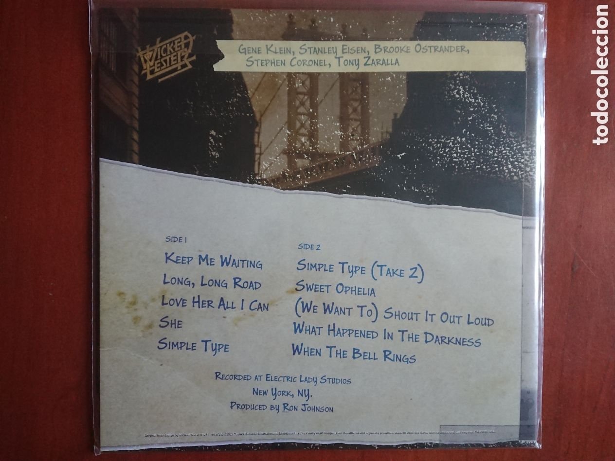 Discos de vinilo: Kiss - Wicked Lester - Spring sessions 1972 - Foto 3