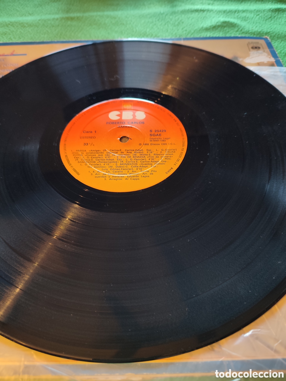 Discos de vinilo: Roberto Carlos - Amiga Vinilo Lp - Foto 3