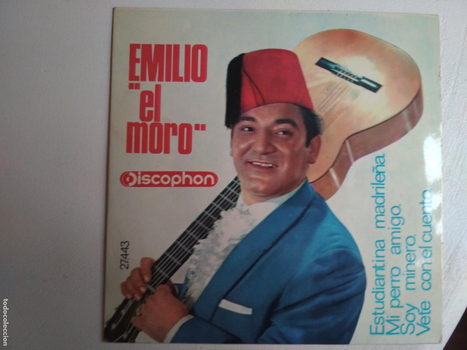 Discos de vinilo: Emilio El Moro, &lrm;&ndash; Mi Perro Amigo 1965 - Foto 2