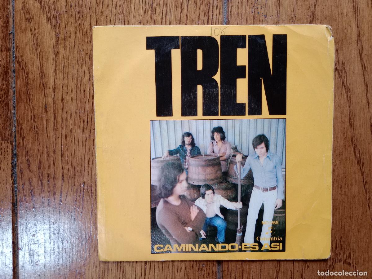 Discos de vinilo: Tren - caminando + es as&iacute; - Foto 1