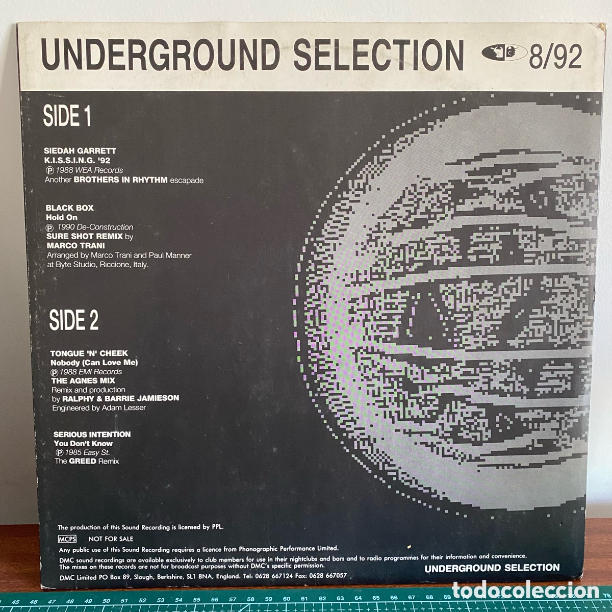 Discos de vinilo: Various - Underground Selection 8/92 (12&rdquo;) - Foto 1