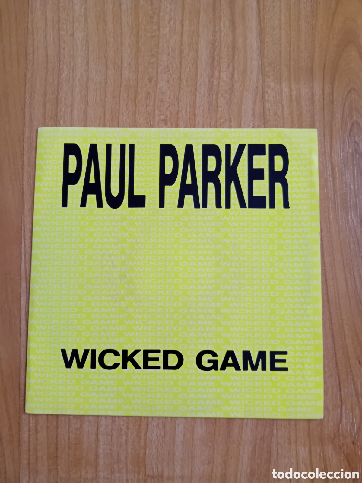 Discos de vinilo: PAUL PARKER. WICKED GAME - Foto 1