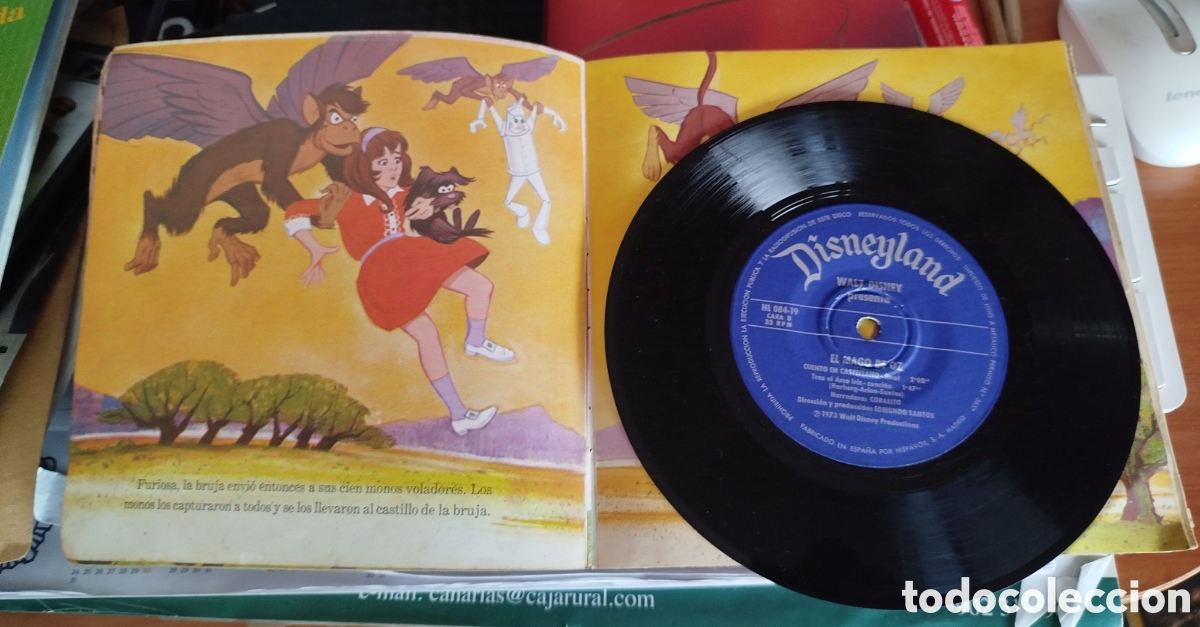 Discos de vinilo: walt disney - el mago de oz - Foto 2