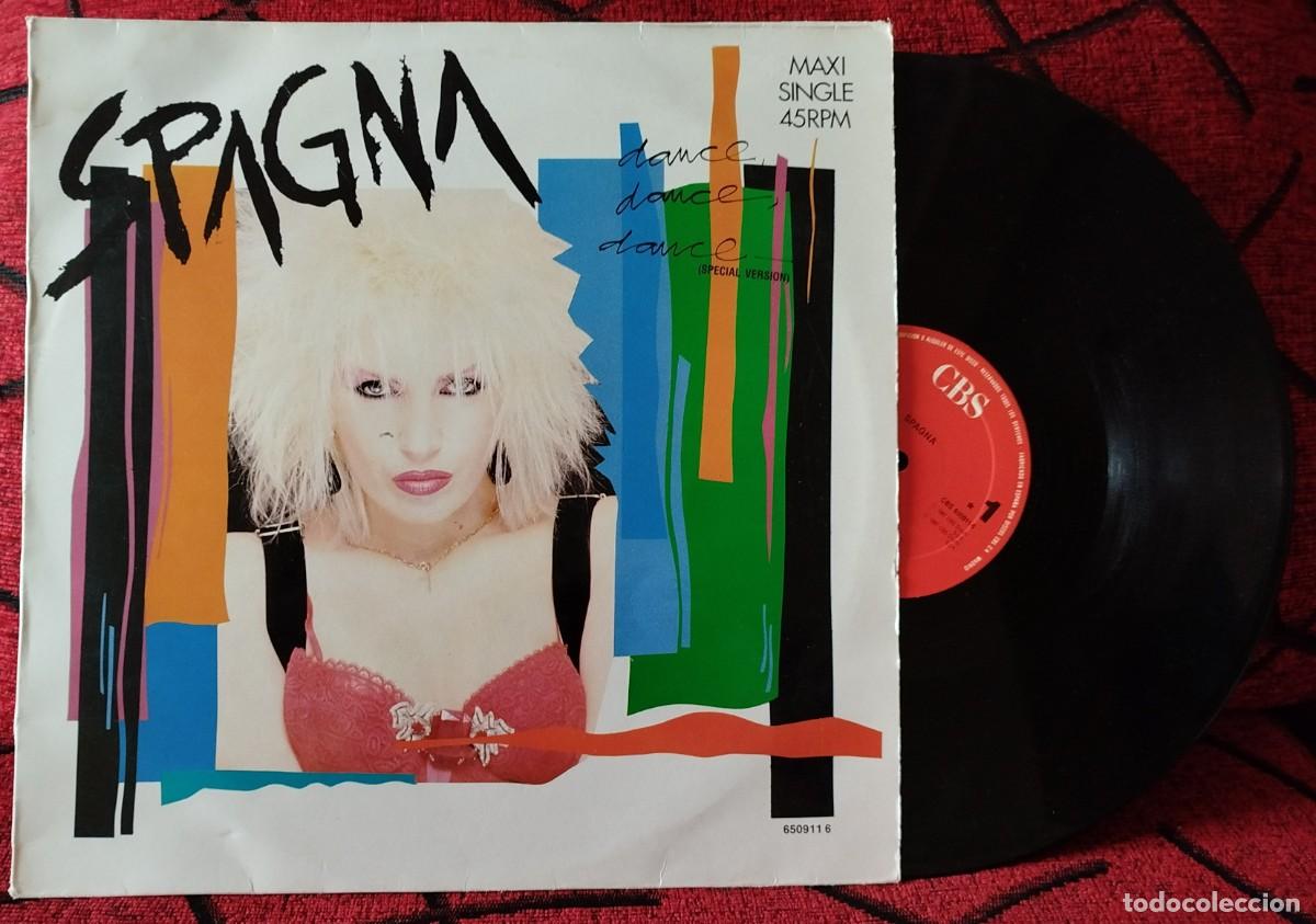 Discos de vinilo: SPAGNA ** Dance, Dance, Dance ** MAXI SINGLE VINILO 1987 - Foto 1
