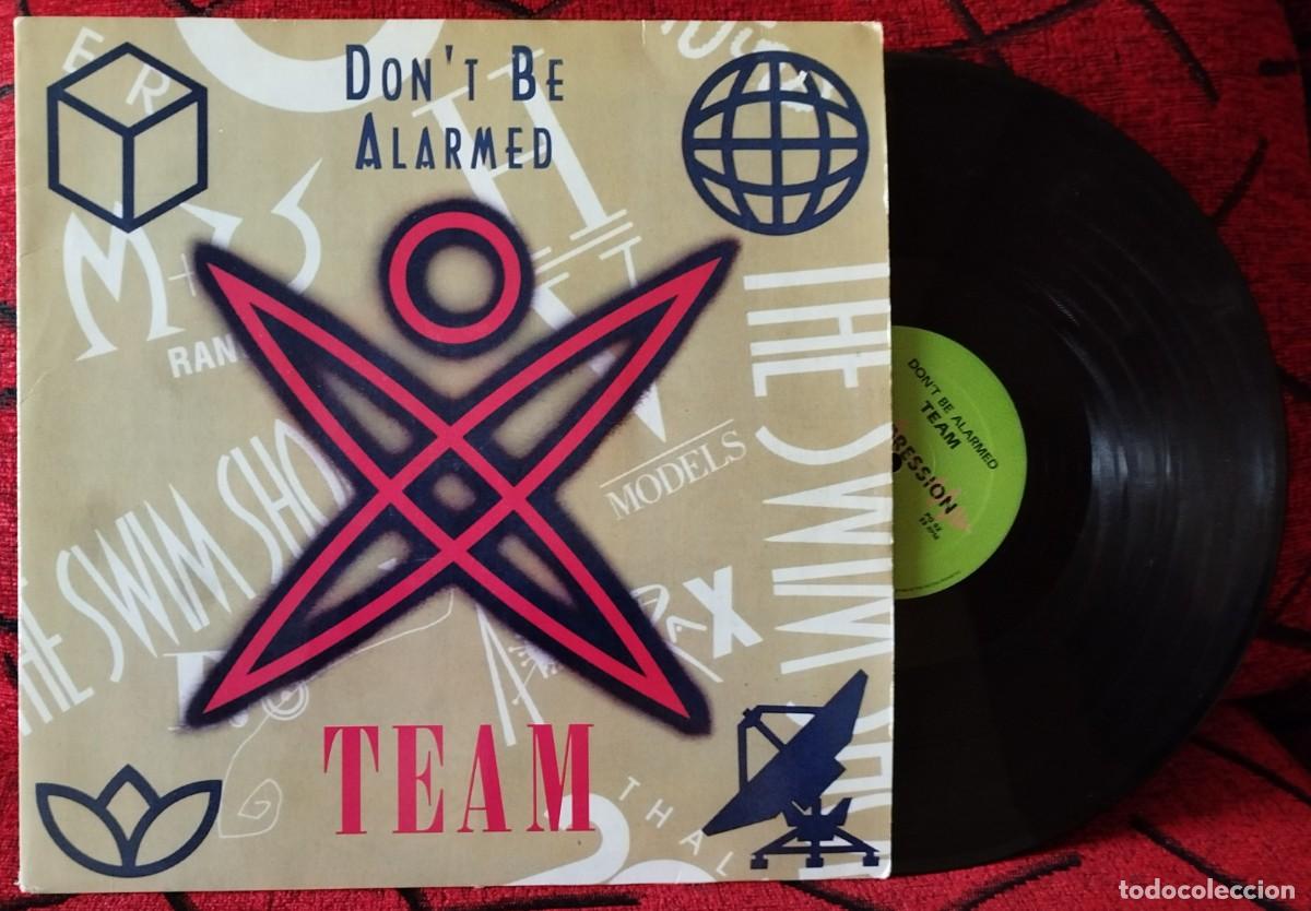 Discos de vinilo: TEAM ** Dont Be Alarmed ** MAXI SINGLE VINILO ITALIA 1992 - Foto 1