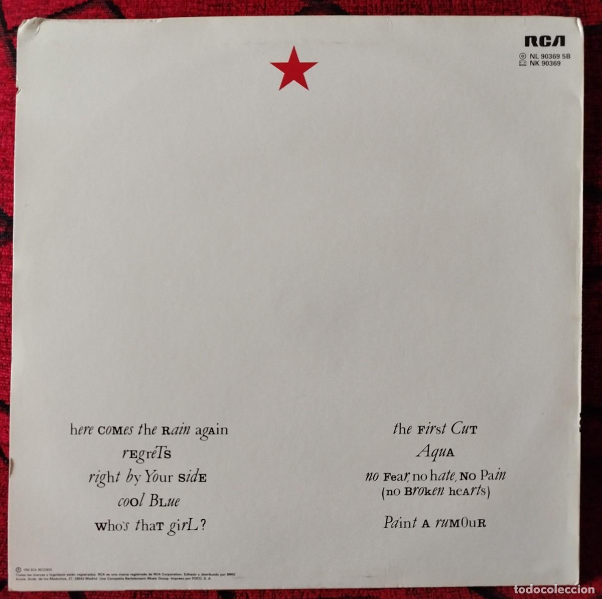 Discos de vinilo: EURYTHMICS ** Touch ** VINILO LP REEDICION - Foto 2