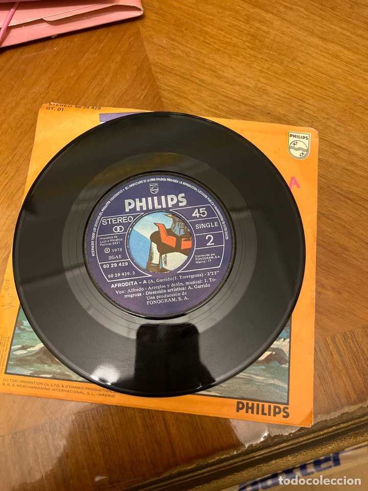 Discos de vinilo: Vinilo Mazinger Z Afrodita A - Foto 2