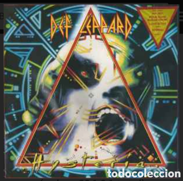 Discos de vinilo: Def Leppard&nbsp;&lrm;&ndash;&nbsp;Hysteria ,1 edici&oacute;n uk - Foto 1