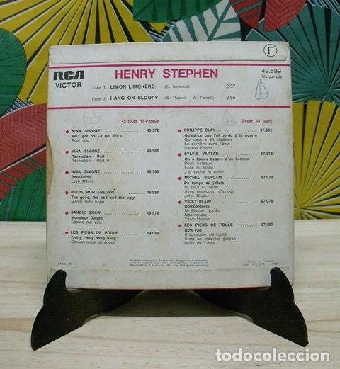 Discos de vinilo: Disco Vinilo Limon Limonero - Henry Stephen - Foto 2