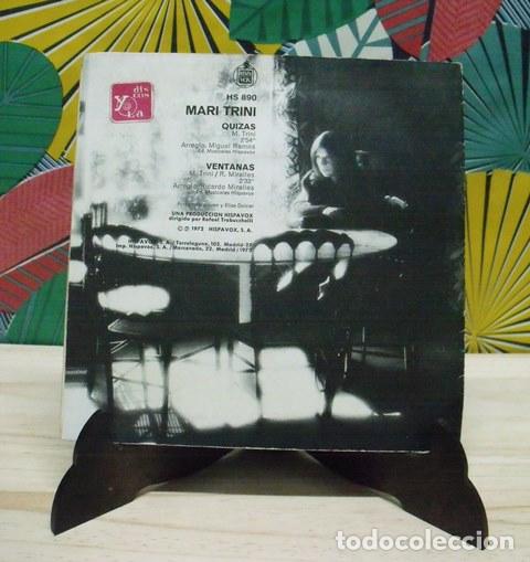 Discos de vinilo: Disco Vinilo Mari Trini - Quiz&aacute;s - Ventanas - HispaVox - Foto 2