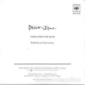 Discos de vinilo: Deacon Blue &lrm;&ndash; Fergus Sings The Blues - Foto 2