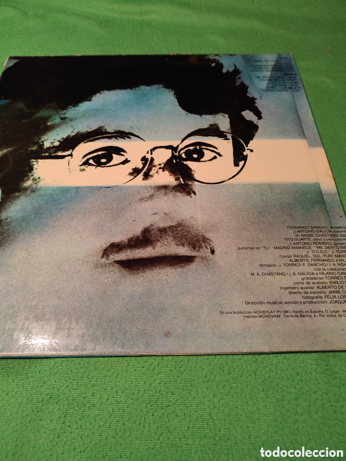 Discos de vinilo: Hilario Camacho - La mirada del espejo - Foto 4