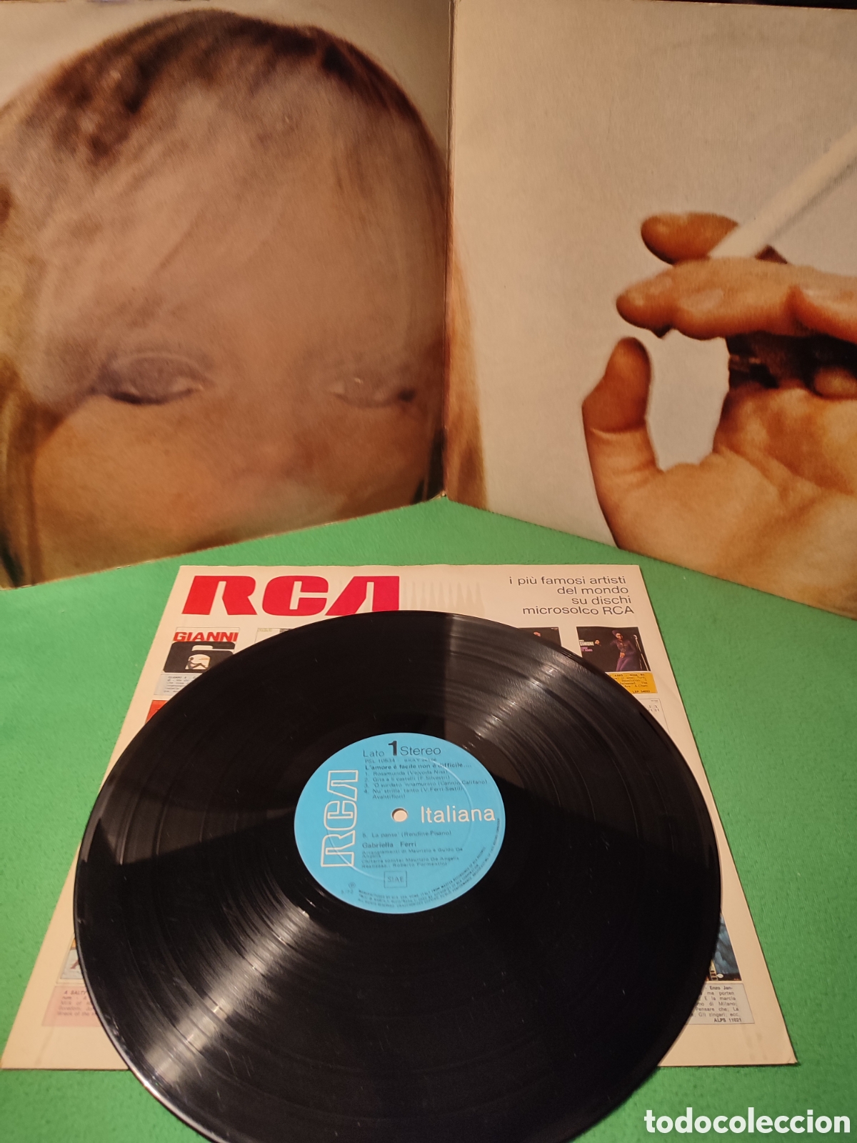 Discos de vinilo: Gabriella Ferri - Lamore e facile non e difficile - Foto 2