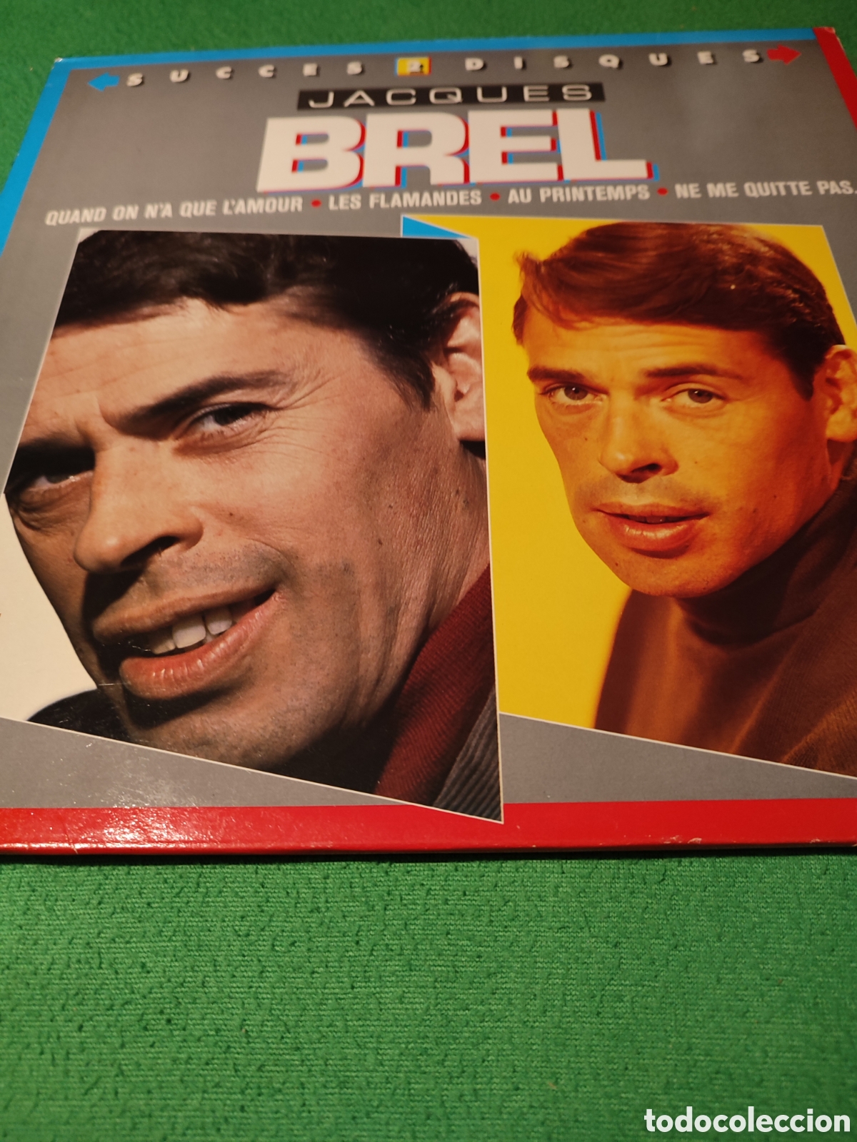 Discos de vinilo: Jacques Brel - Succes 2 Disques Lps - Foto 1