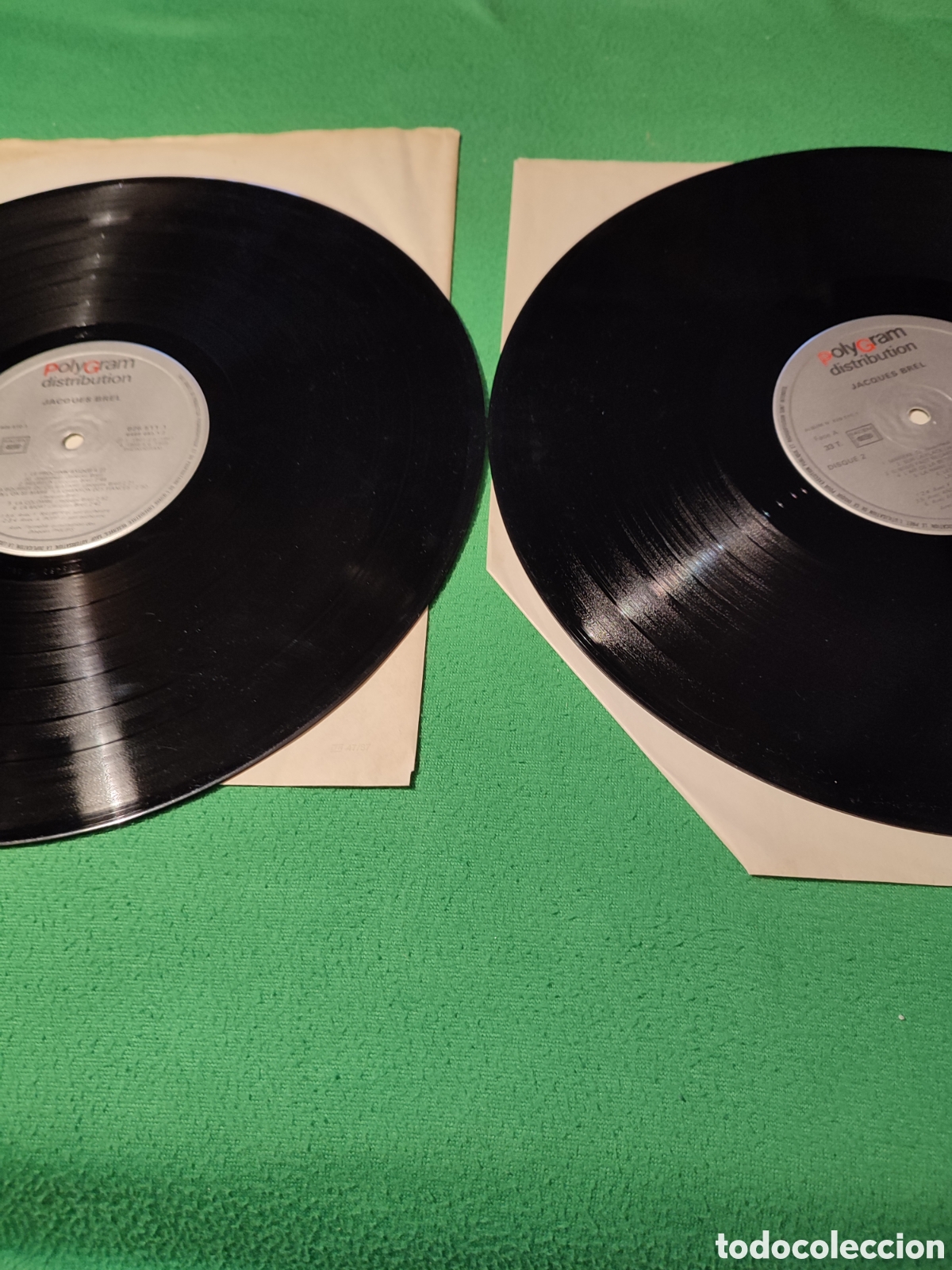 Discos de vinilo: Jacques Brel - Succes 2 Disques Lps - Foto 2