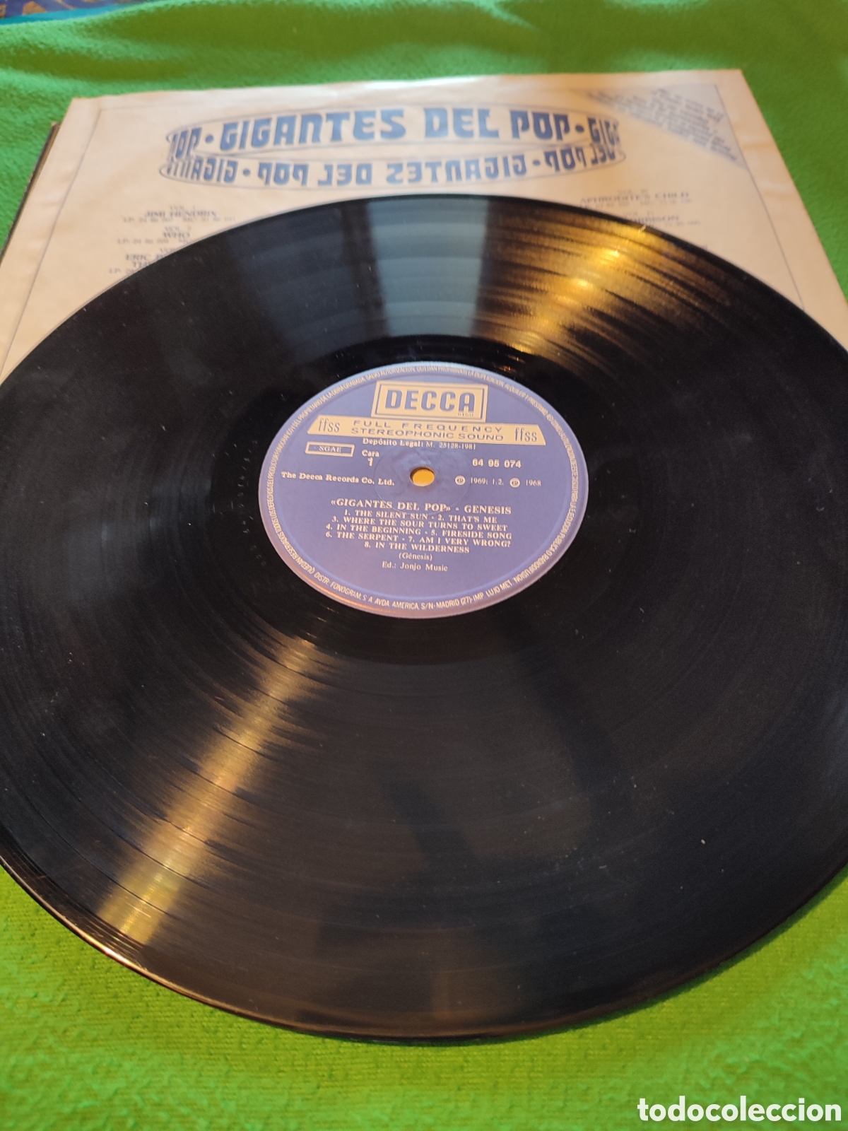 Discos de vinilo: G&eacute;nesis - Gigantes del pop Vol 24 - Foto 3
