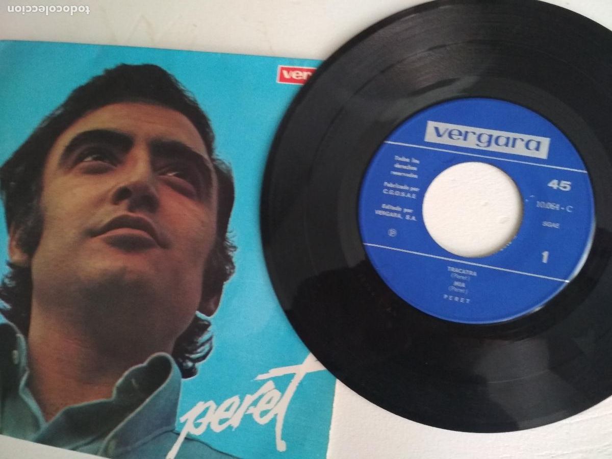 Discos de vinilo: peret, tracatra, pensando en ti, 1968 - Foto 2