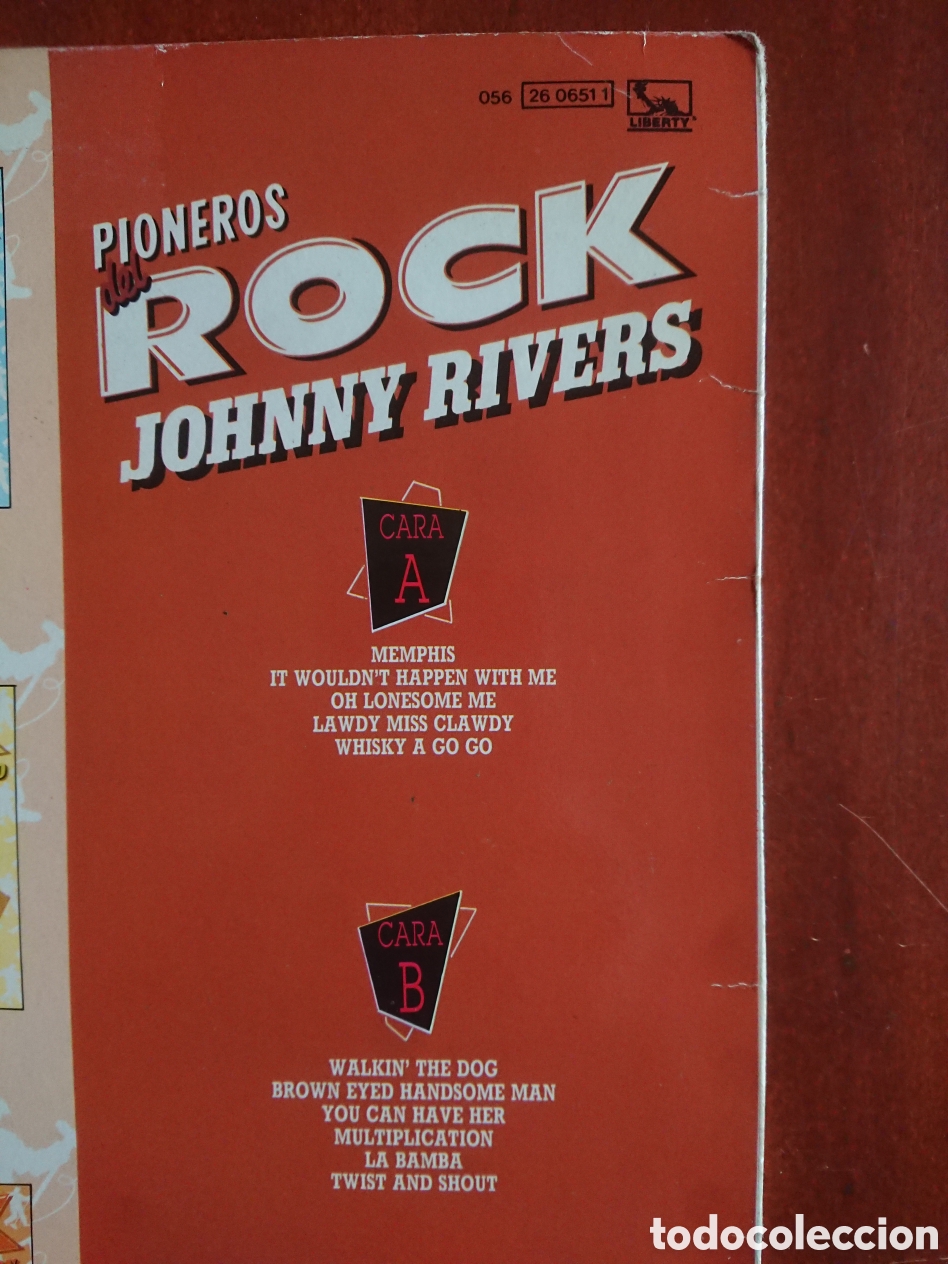 Discos de vinilo: Johnny Rivers - Pioneros del Rock - Foto 3