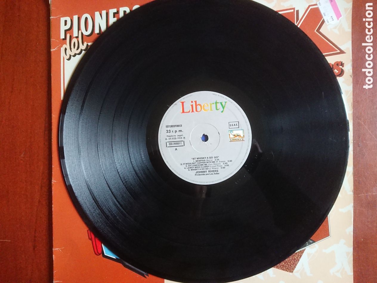 Discos de vinilo: Johnny Rivers - Pioneros del Rock - Foto 5
