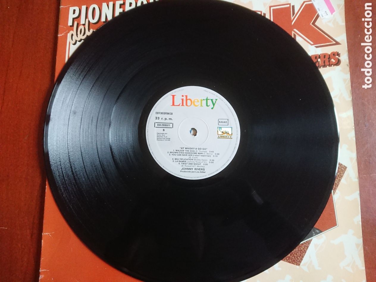 Discos de vinilo: Johnny Rivers - Pioneros del Rock - Foto 6