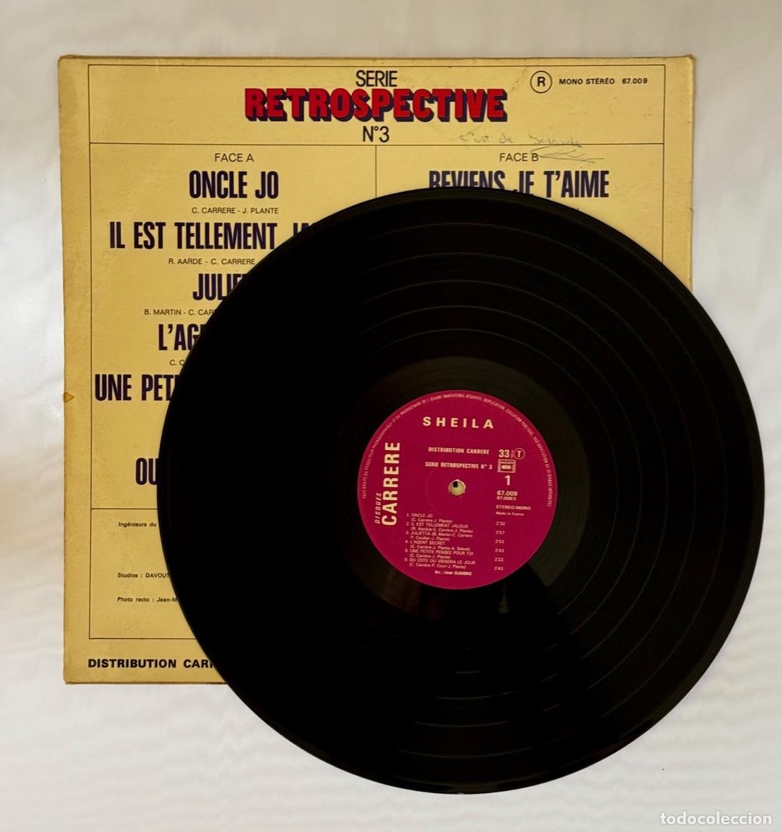 Discos de vinilo: DISCO VINILO LP - SHEILA - RETROSPECTIVE N&ordm;3 - Foto 3