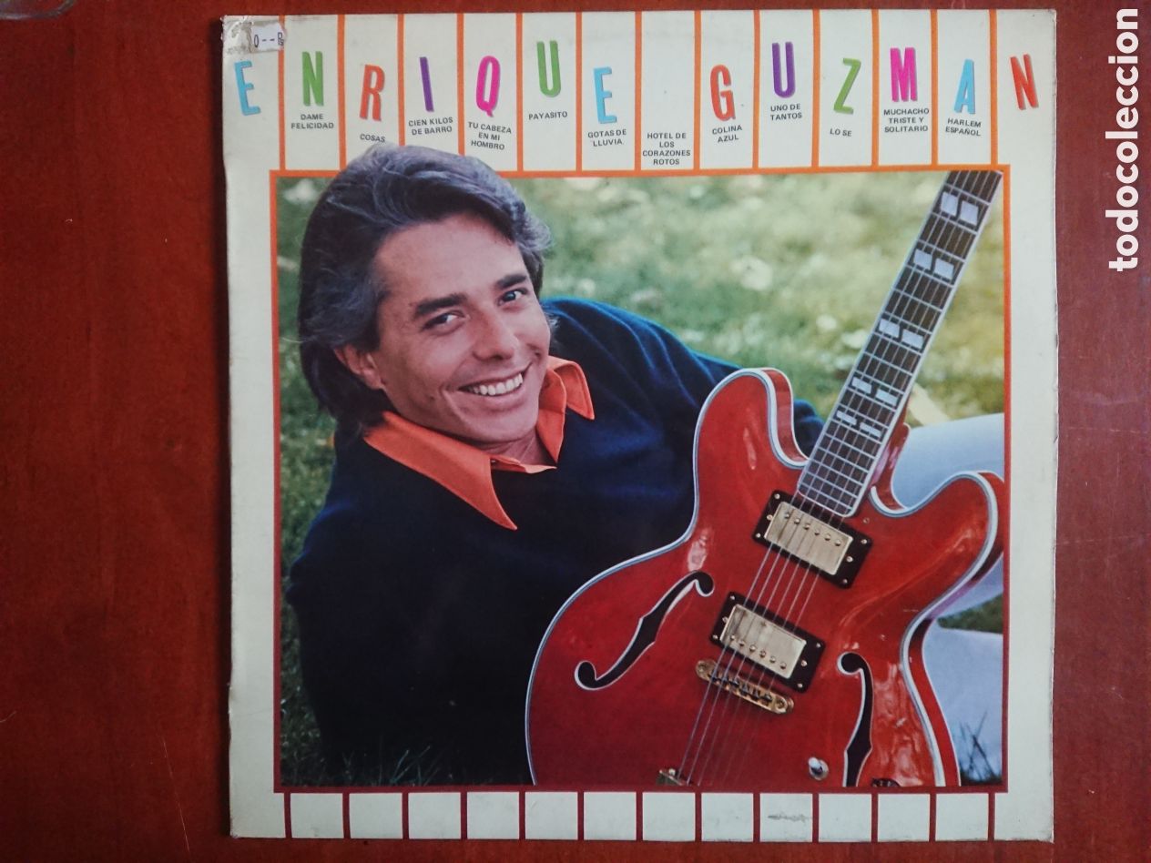 Discos de vinilo: Enrique Guzm&aacute;n - LP - Edici&oacute;n espa&ntilde;ola - Foto 1