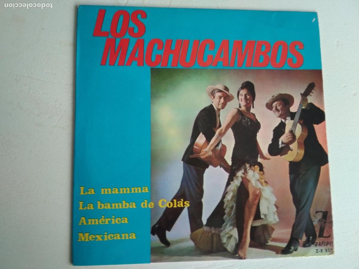 Discos de vinilo: Los Machucambos &lrm;&ndash; La Mamma 1964 - Foto 2