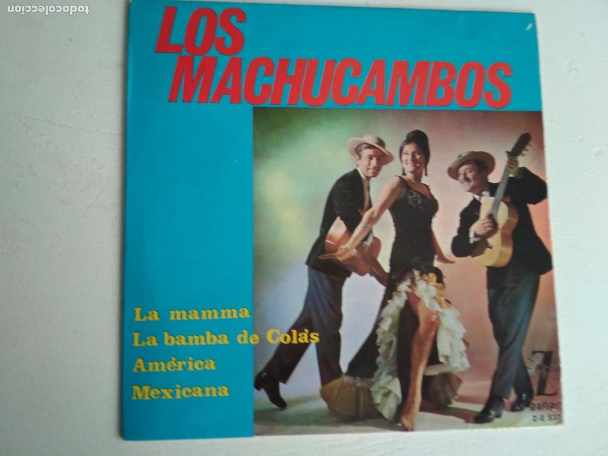 Discos de vinilo: Los Machucambos &lrm;&ndash; La Mamma 1964 - Foto 1