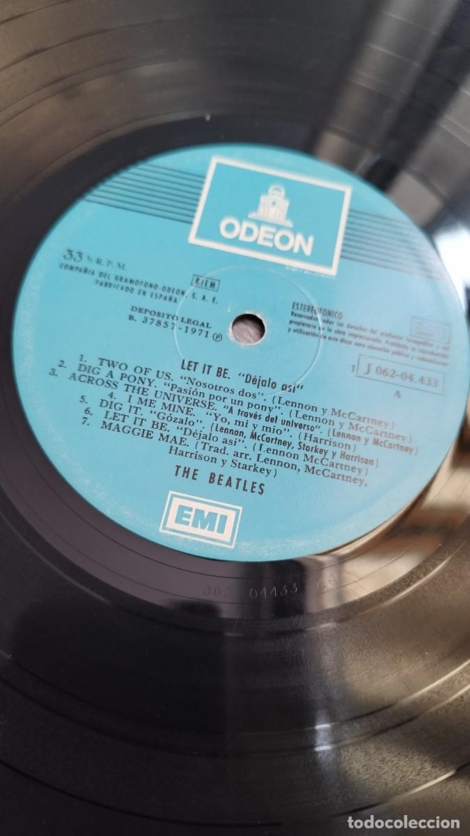 Discos de vinilo: The Beatles &lrm;&ndash; Let It Be. Vinilo Lp. - Foto 2