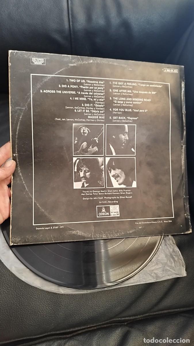 Discos de vinilo: The Beatles &lrm;&ndash; Let It Be. Vinilo Lp. - Foto 5