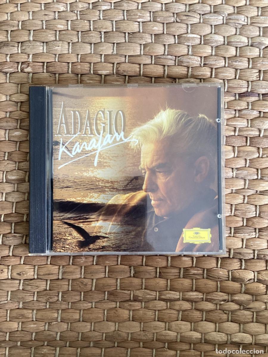 Discos de vinilo: 272 CD Karajan - Adagio - 11 temas - A&ntilde;o 1989 - Foto 1