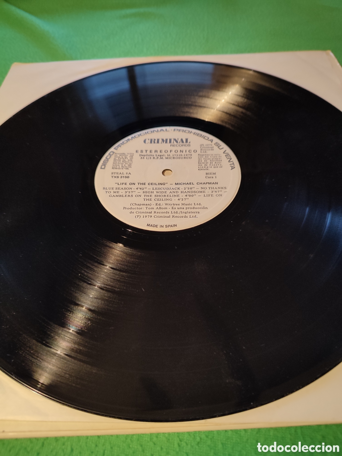 Discos de vinilo: Michael Chapman - Life on the ceiling - Foto 3