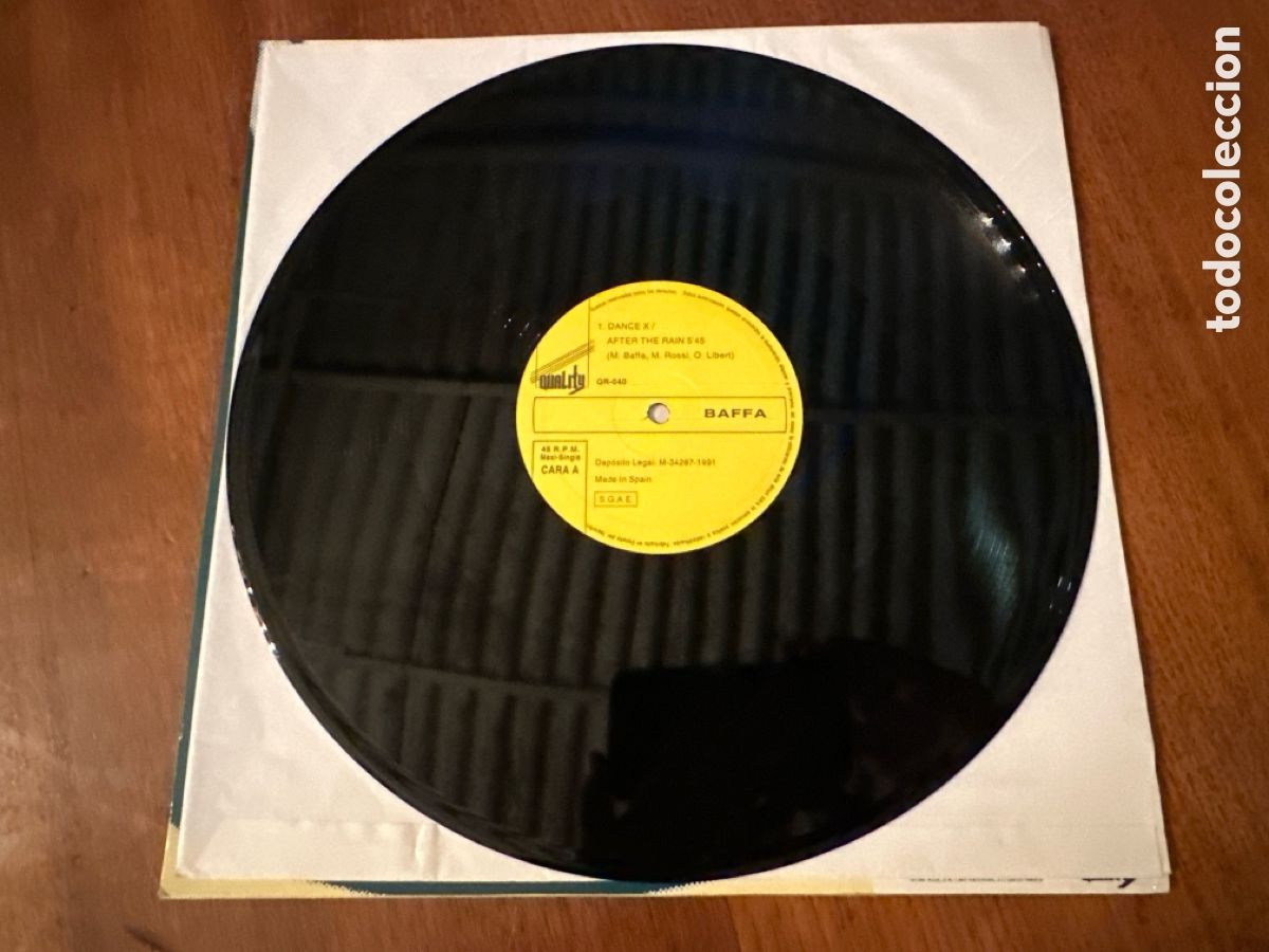 Discos de vinilo: BAFFA - DANCE _ X THE RAIN - Foto 4