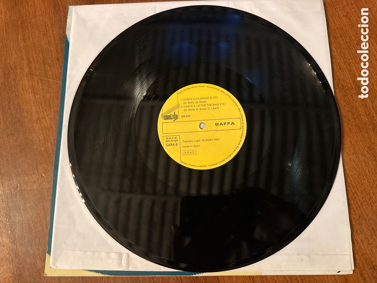 Discos de vinilo: BAFFA - DANCE _ X THE RAIN - Foto 6