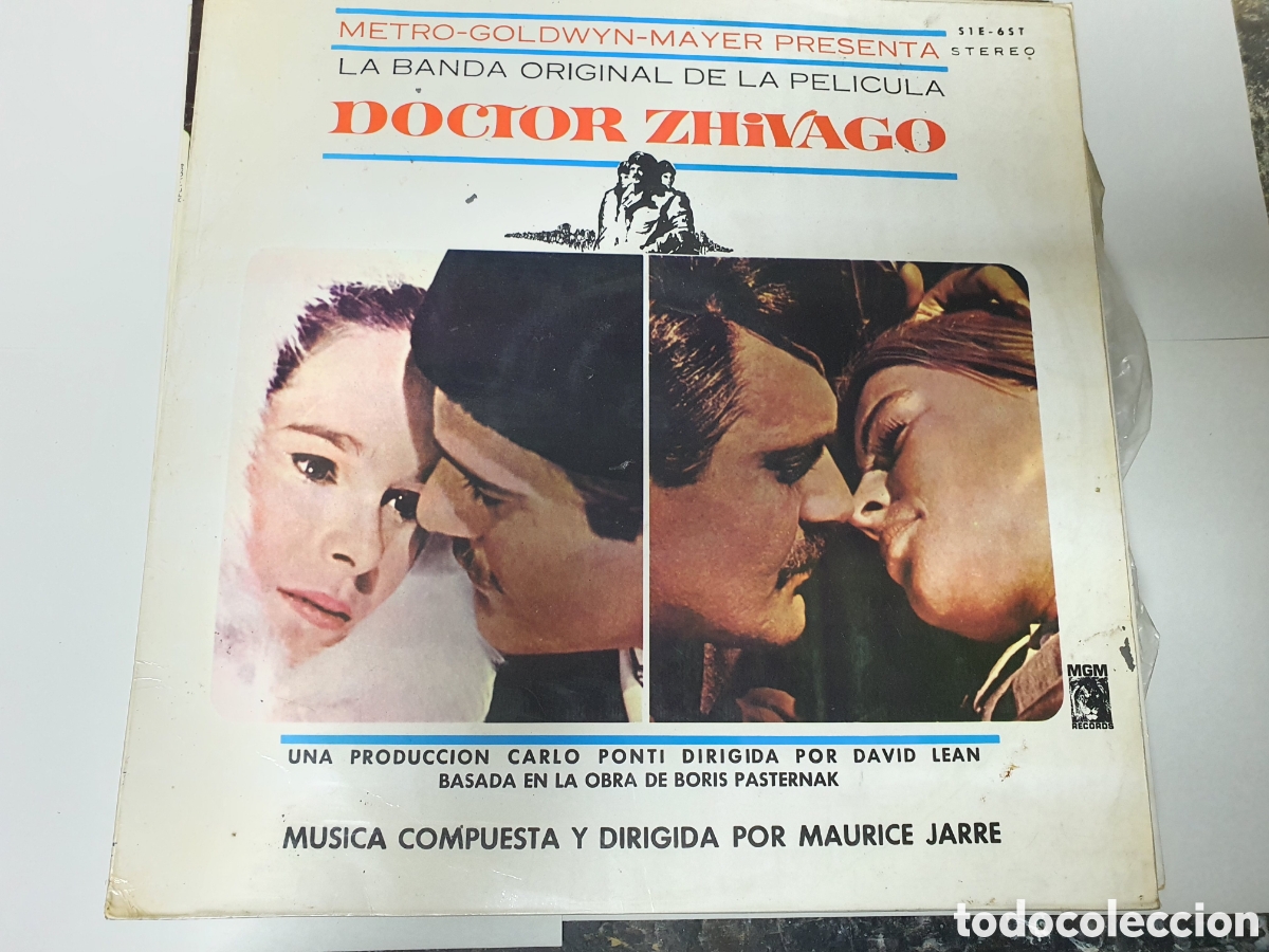 Discos de vinilo: doctor zhivago banda de sonido lp