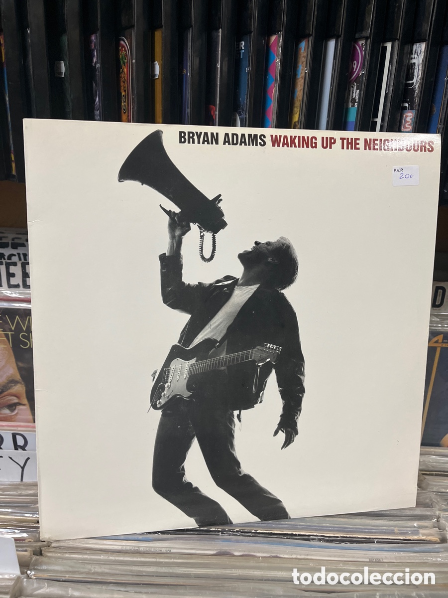 Discos de vinilo: Bryan adams waking up the neighbours - Foto 1