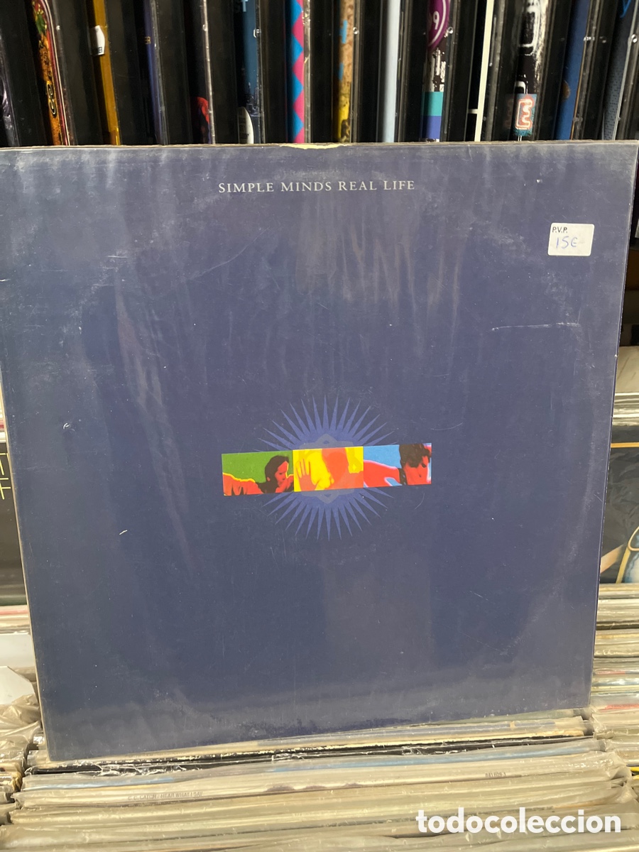 Discos de vinilo: Simple minds real life - Foto 1